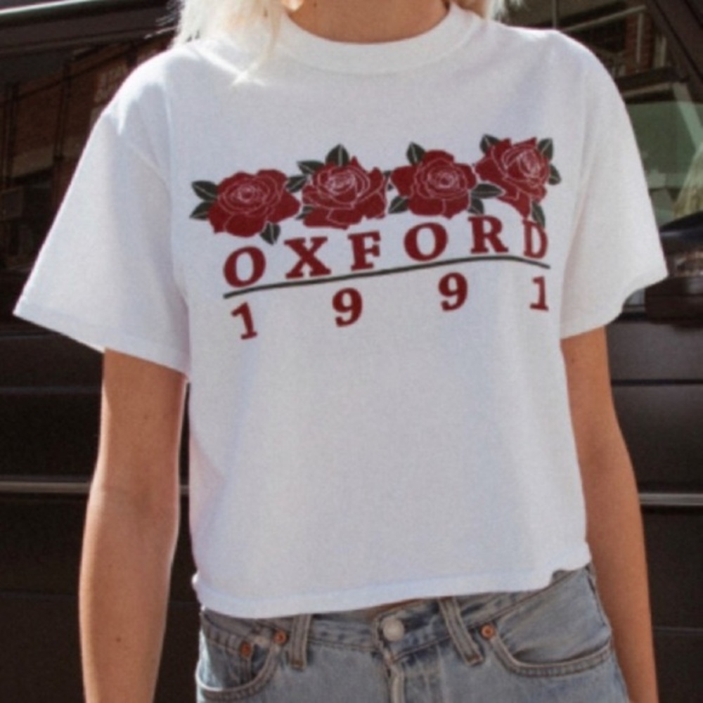 Brandy Melville Oxford Graphic Tee